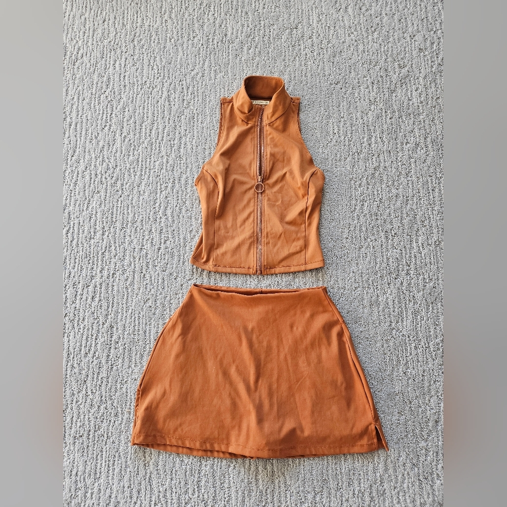 Forever 21 - Two Piece Set - Burnt Orange - UT